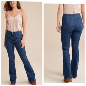 NWT Maurices High Rise Cool Comfort Flare Jeans